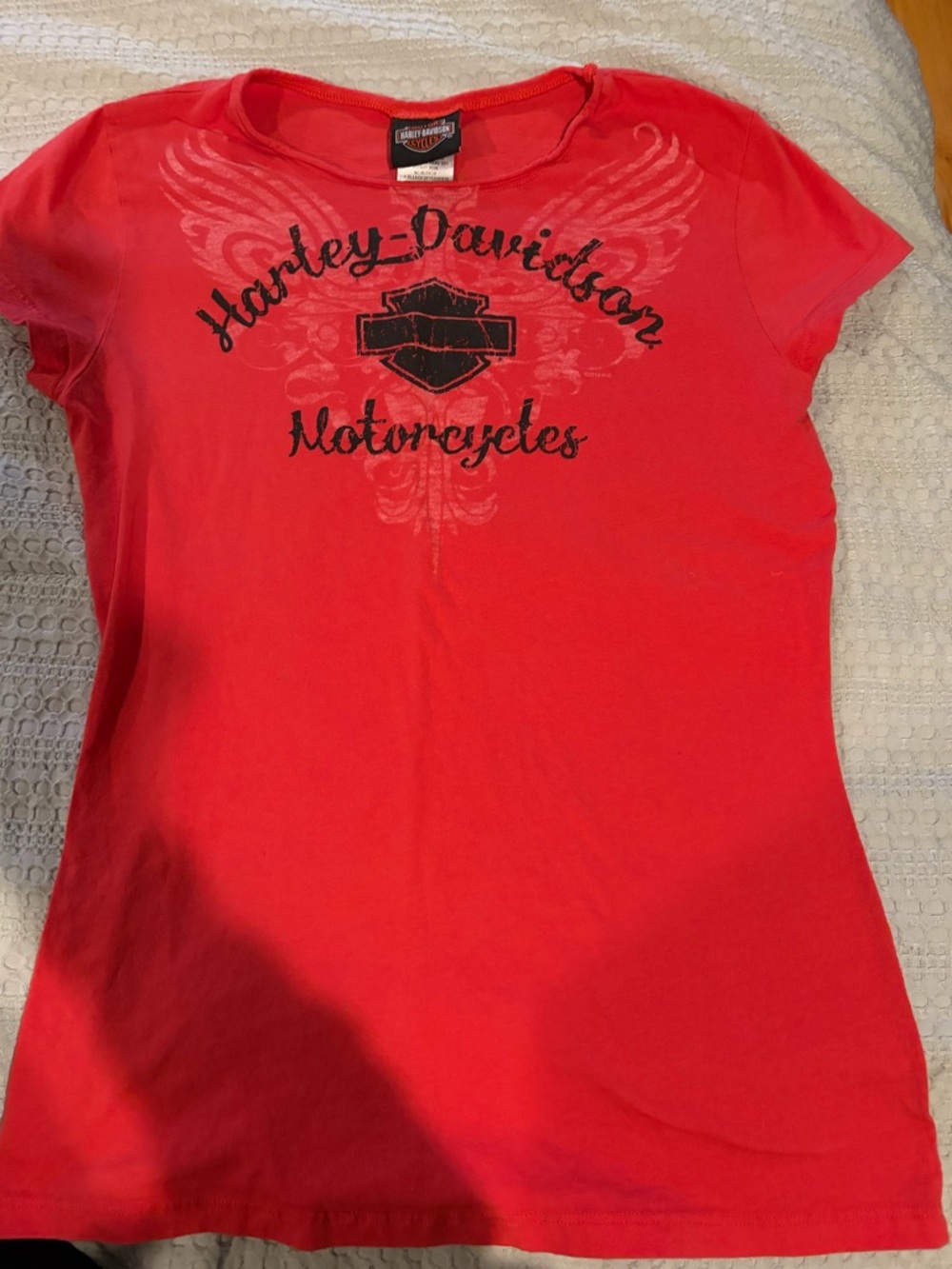 Harley-Davidson Red Short Sleeve Tee